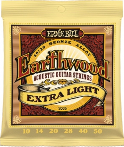 Ernie Ball 2006 Earthwood 80/20 Bronze Extra Light 10-50